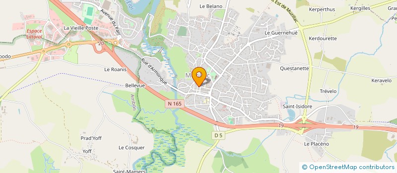 localisation de l'entreprise MIMOSA  MUZILLAC