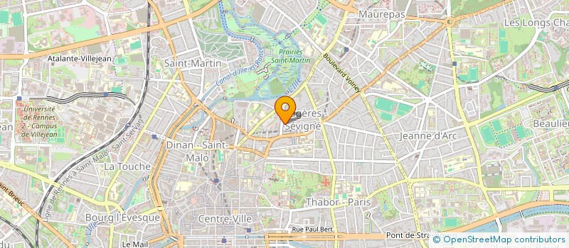 localisation de l'entreprise MIMOSA  RENNES