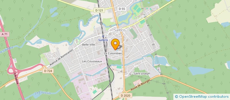 localisation de l'entreprise MIMOSA  SALBRIS