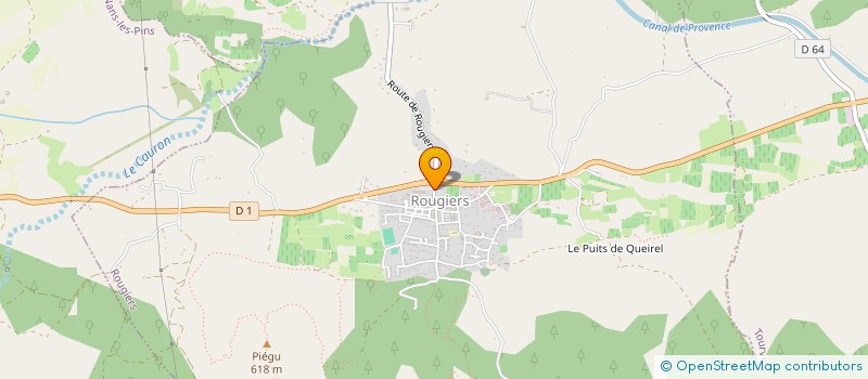 localisation de l'entreprise MIMOSA FACADES  ROUGIERS