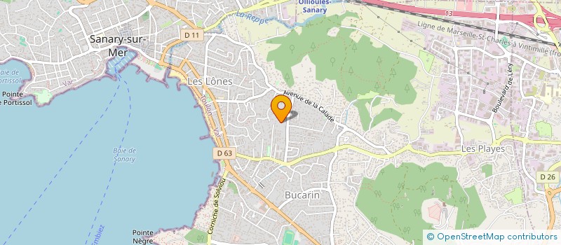 localisation de l'entreprise MIMOSAS à SIX FOURS LES PLAGES