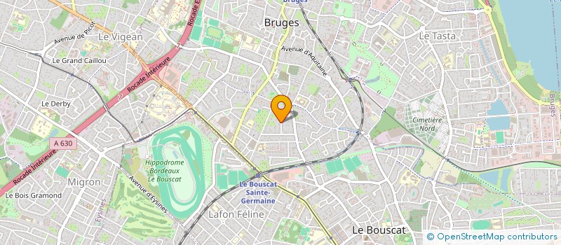 localisation de l'entreprise MIMOSAS  BRUGES