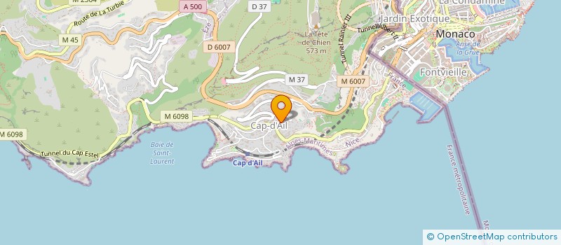 localisation de l'entreprise MIMOSAS à CAP-D'AIL