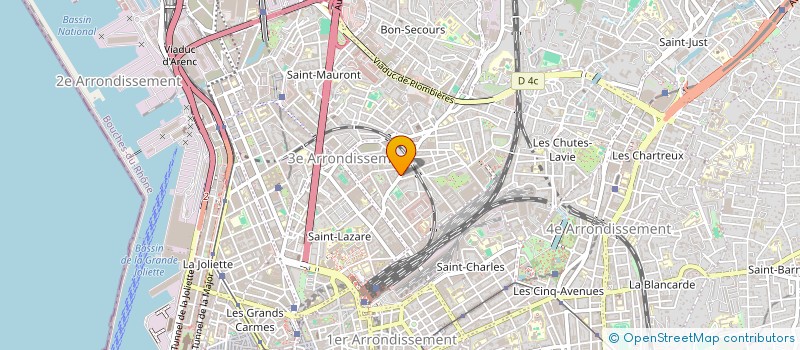 localisation de l'entreprise MIMOSAS  MARSEILLE