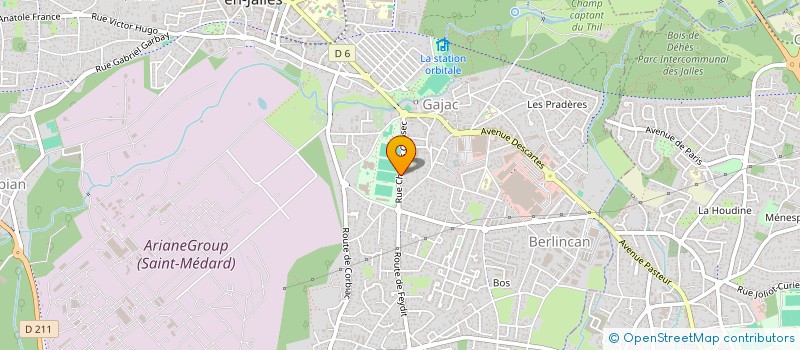 localisation de l'entreprise MIMOSAS DE NAUJAC  SAINT-MEDARD-EN-JALLES