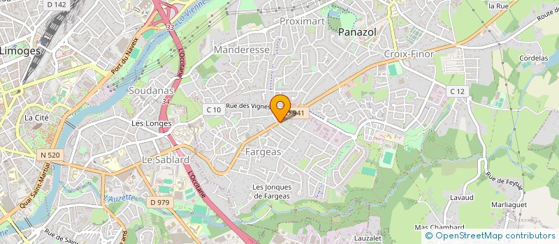 localisation de l'entreprise MIMOSAS ET COQUELICOTS à PANAZOL