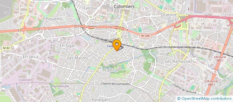 localisation de l'entreprise MIMOSERON à COLOMIERS