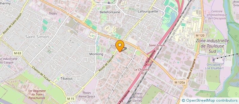 localisation de l'entreprise MIMOSUN  TOULOUSE