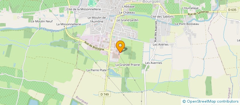 localisation de l'entreprise MIMOT MENUISERIES à BOURGUEIL