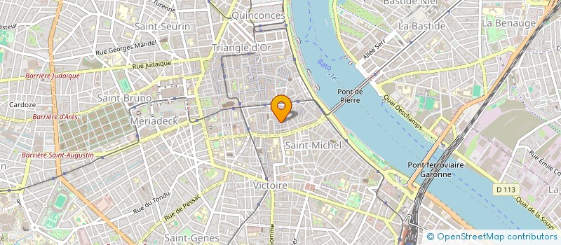 localisation de l'entreprise MIMOUN JOSETTE ET REY GILBERTE  BORDEAUX