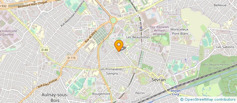 localisation de l'entreprise MIMOUNA à SEVRAN
