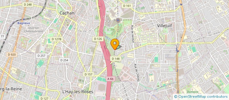 localisation de l'entreprise MIMOUNE 1  VILLEJUIF