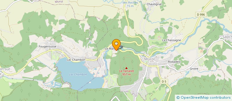 localisation de l'entreprise MIMPI MANIS  SAINT-VICTOR-LA-RIVIERE