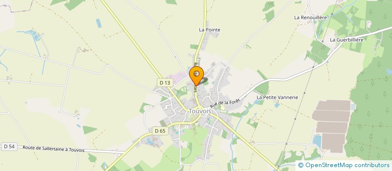 localisation de l'entreprise MIMS  TOUVOIS