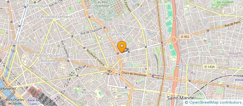 localisation de l'entreprise MIMTEX  PARIS