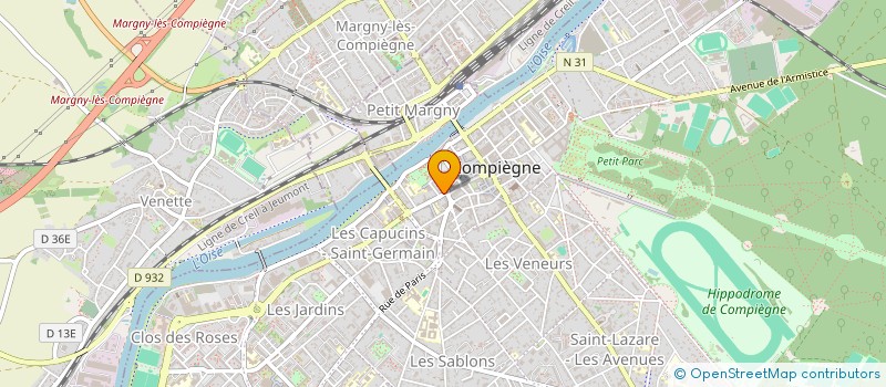 localisation de l'entreprise MIMTI à COMPIEGNE