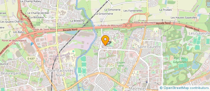 localisation de l'entreprise MIN  RENNES