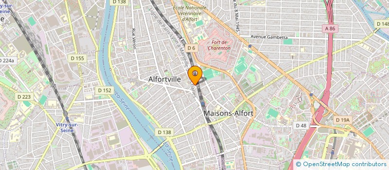 localisation de l'entreprise MIN CONSULTING à ALFORTVILLE