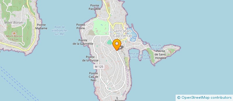 localisation de l'entreprise MIN HIESEL à SAINT-JEAN-CAP-FERRAT