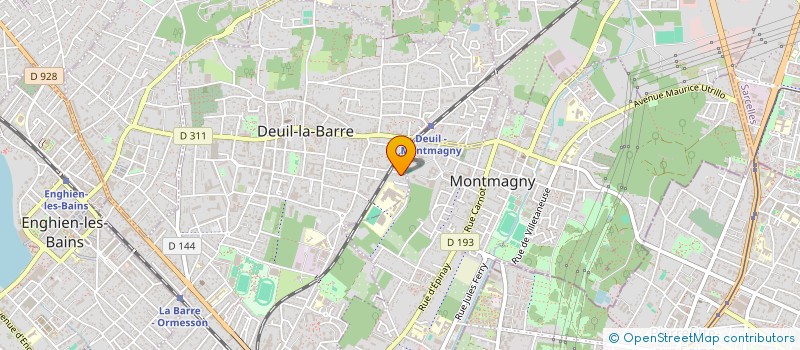 localisation de l'entreprise MIN IMMOBILIER  DEUIL-LA-BARRE