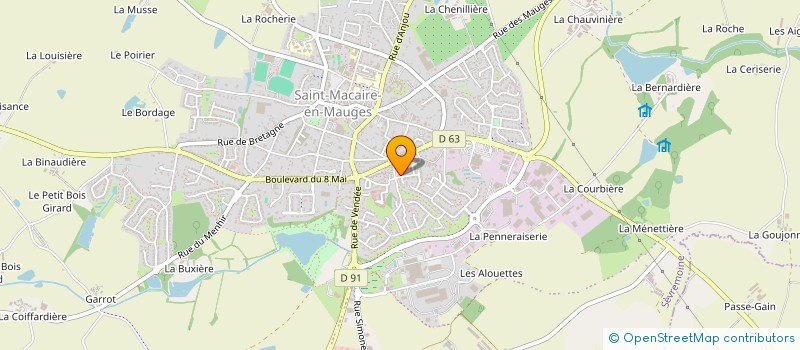 localisation de l'entreprise MIN-VAL à SEVREMOINE