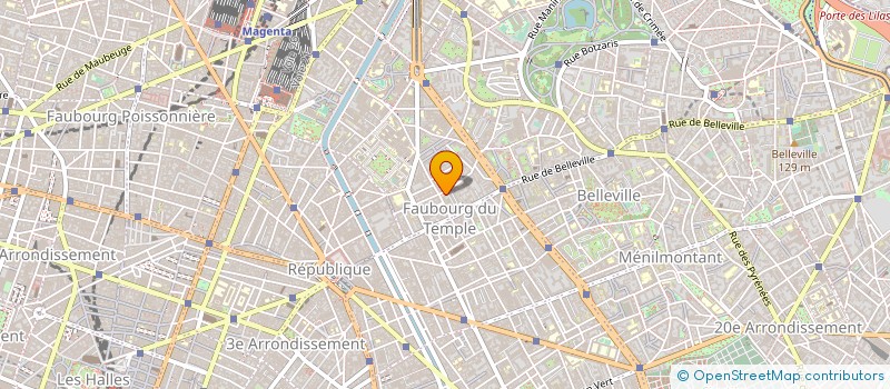 localisation de l'entreprise MINA  PARIS