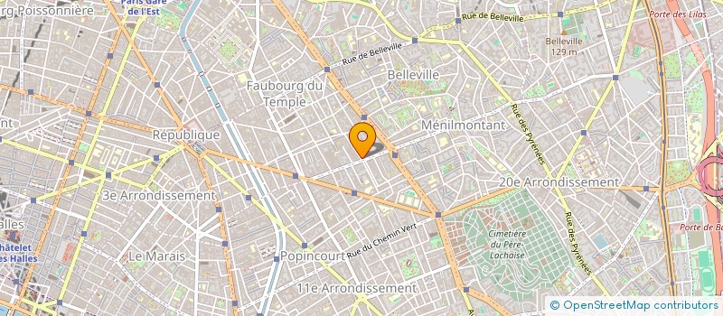 localisation de l'entreprise MINA  PARIS