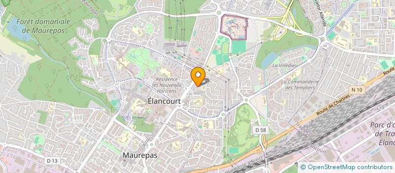 localisation de l'entreprise MINA  ELANCOURT