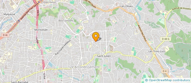 localisation de l'entreprise MINA à MARSEILLE