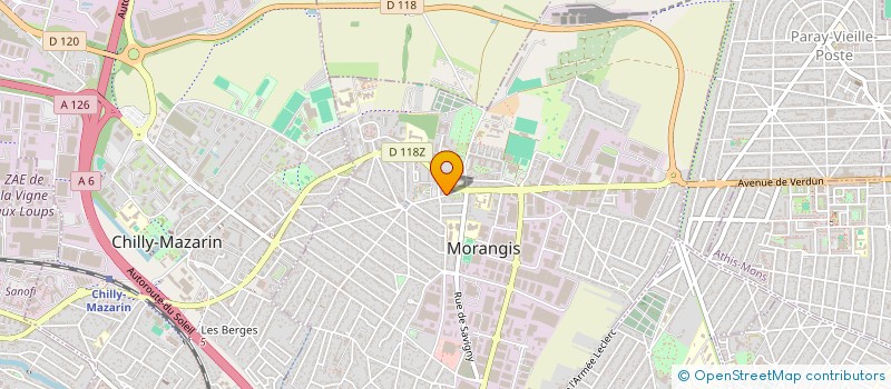 localisation de l'entreprise MINA à MORANGIS