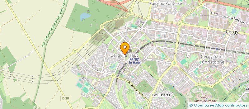 localisation de l'entreprise MINA  CERGY