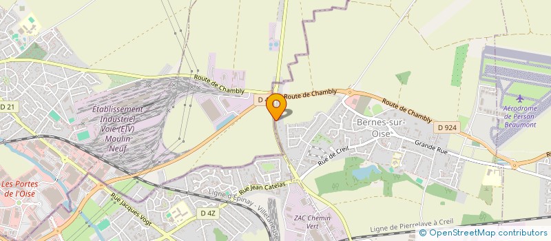 localisation de l'entreprise MINA  BERNES-SUR-OISE