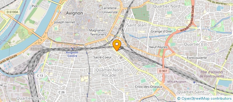 localisation de l'entreprise MINA CONCEPT à AVIGNON