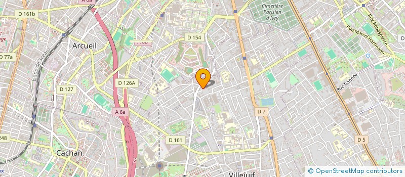 localisation de l'entreprise MINA INVEST  VILLEJUIF