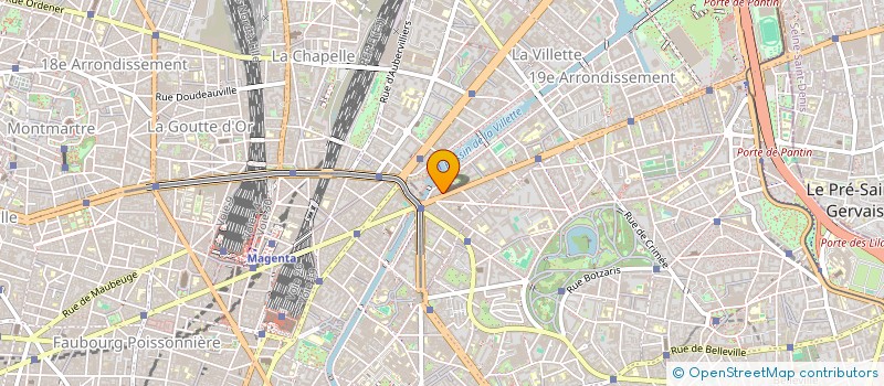 localisation de l'entreprise MINA PEINTURE ET RAVALEMENT  PARIS