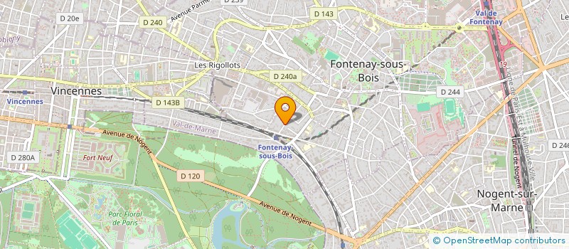 localisation de l'entreprise MINA SAN à FONTENAY-SOUS-BOIS