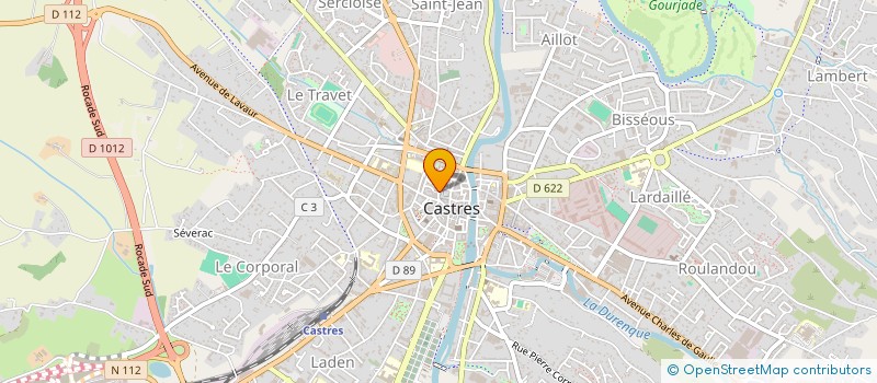 localisation de l'entreprise MINA SHOPP  CASTRES