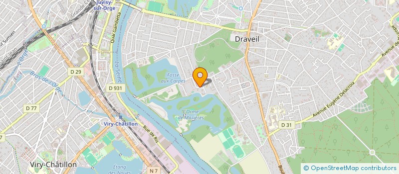 localisation de l'entreprise MINA TRANS à DRAVEIL