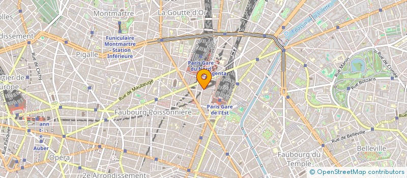 localisation de l'entreprise MINA TRESSE COSMETIQUE  PARIS