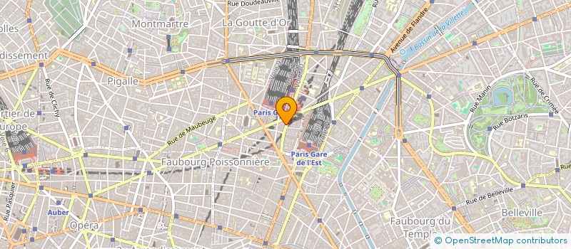 localisation de l'entreprise MINA VOYAGES à PARIS