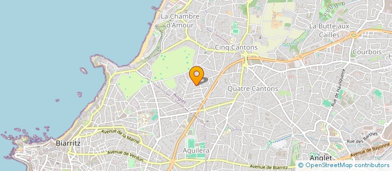 localisation de l'entreprise MINA WILLI à ANGLET