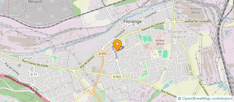 localisation de l'entreprise MINAD  FLORANGE