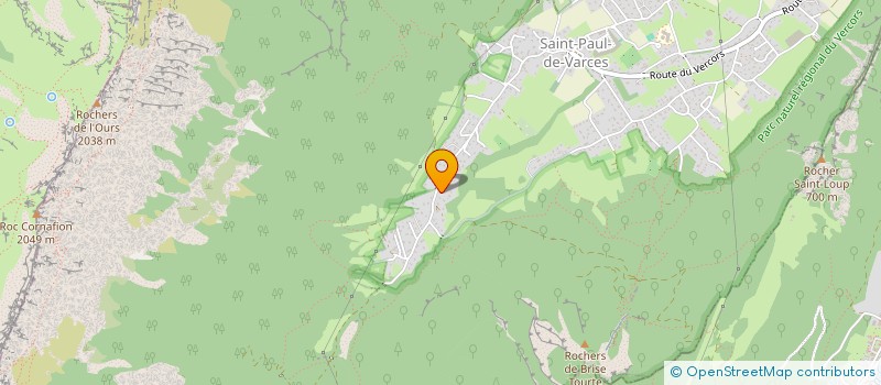 localisation de l'entreprise MINAFLOVE  SAINT-PAUL-DE-VARCES