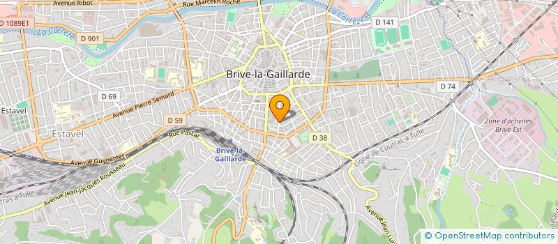 localisation de l'entreprise MINAHSAO-DISTRI à BRIVE-LA-GAILLARDE