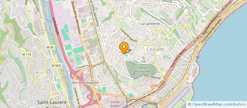 localisation de l'entreprise MINALI à NICE