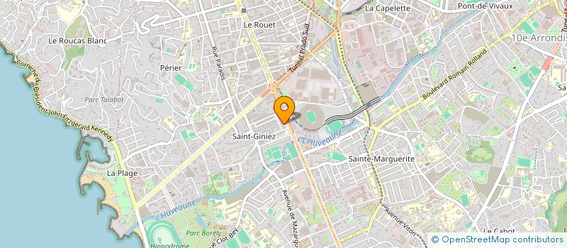 localisation de l'entreprise MINAMI DESIGN  MARSEILLE