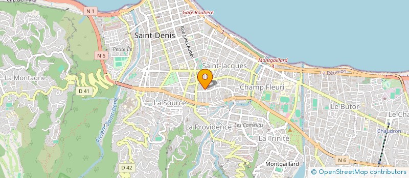 localisation de l'entreprise MINAS à SAINT-DENIS