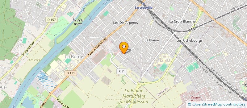 localisation de l'entreprise MINAS BEN CONSEIL à SARTROUVILLE