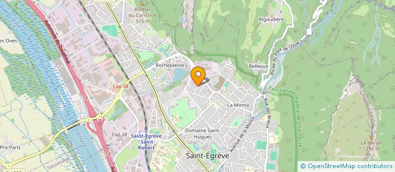 localisation de l'entreprise MINASERVICES à SAINT-EGREVE