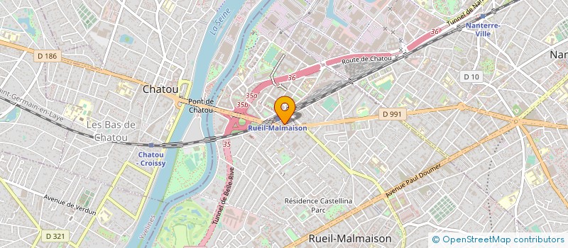 localisation de l'entreprise MINATEC à RUEIL-MALMAISON
